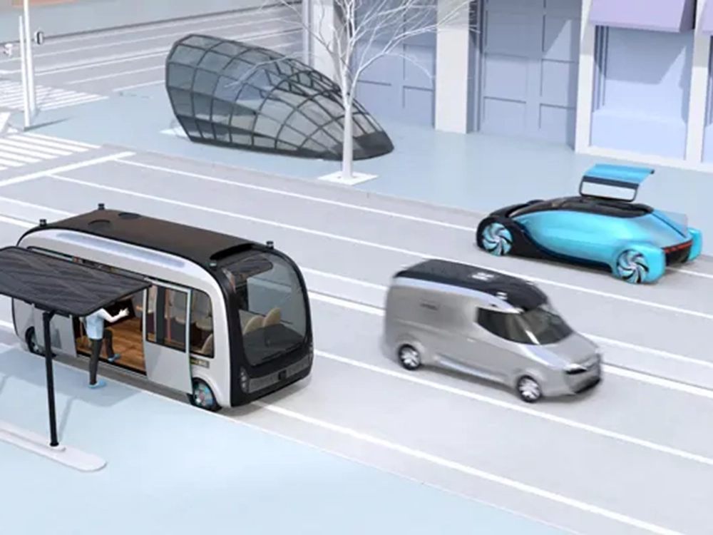 インバータ一体モータ